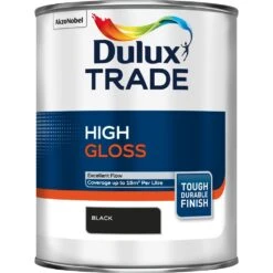 Dulux Trade High Gloss Black