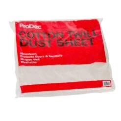 ProDec Cotton Twill Dust Sheet 24' X 3'