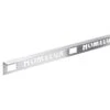 Homelux 10mm Straight Edge Silver Metal Tile Trim 2.5m