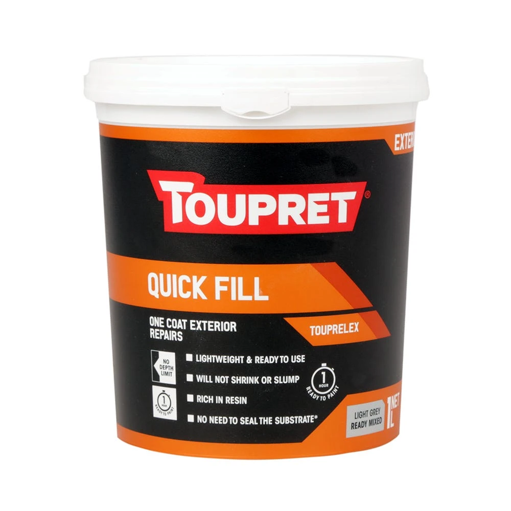 Toupret Touprelex Ready Mixed Lightweight Filler 1kg 1 Toupret Touprelex Ready Mixed Lightweight Filler 1kg