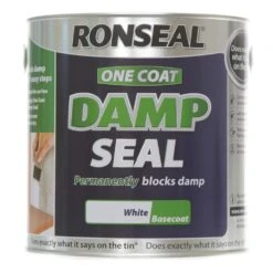 Ronseal One Coat Damp Seal White