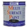 Bedec Multi Surface Paint Soft Matt Black 2.5L