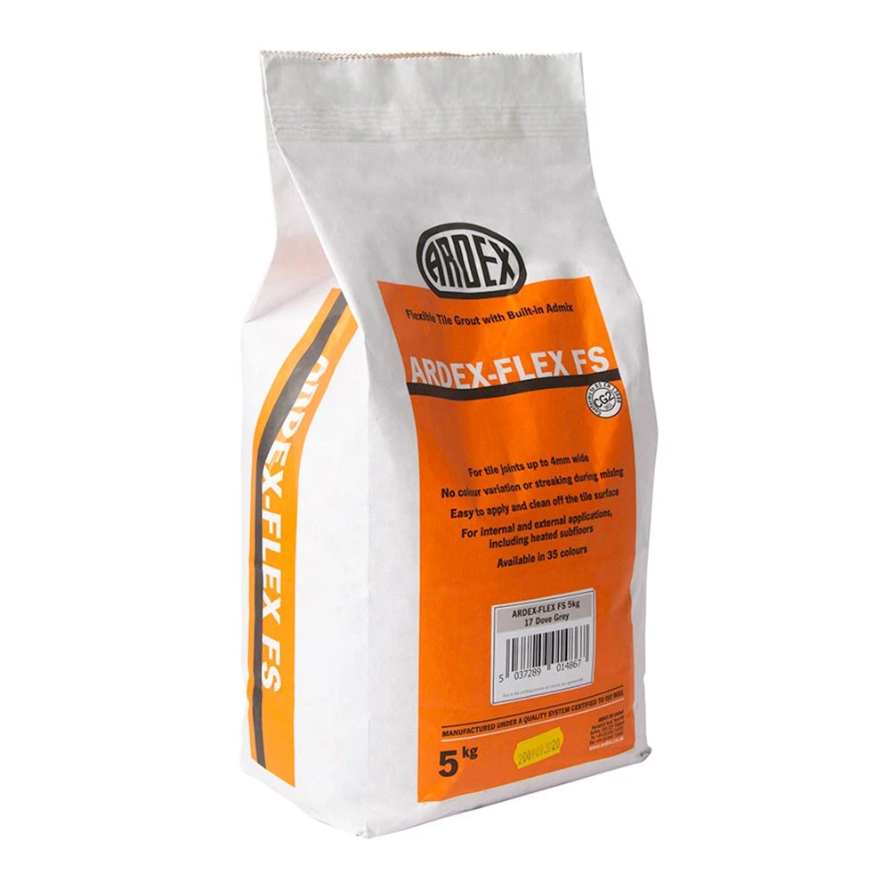 Ardex Flex FS Dove Grey Tile Grout 5Kg 2 Ardex Flex FS Dove Grey Tile Grout 5Kg - Image 2