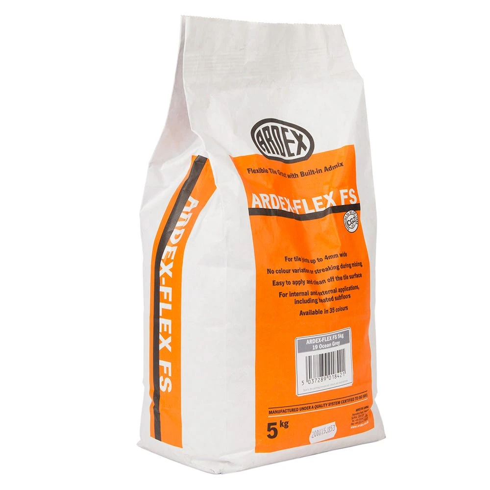 Ardex Flex FS Ocean Grey Tile Grout 5Kg 2 Ardex Flex FS Ocean Grey Tile Grout 5Kg - Image 2