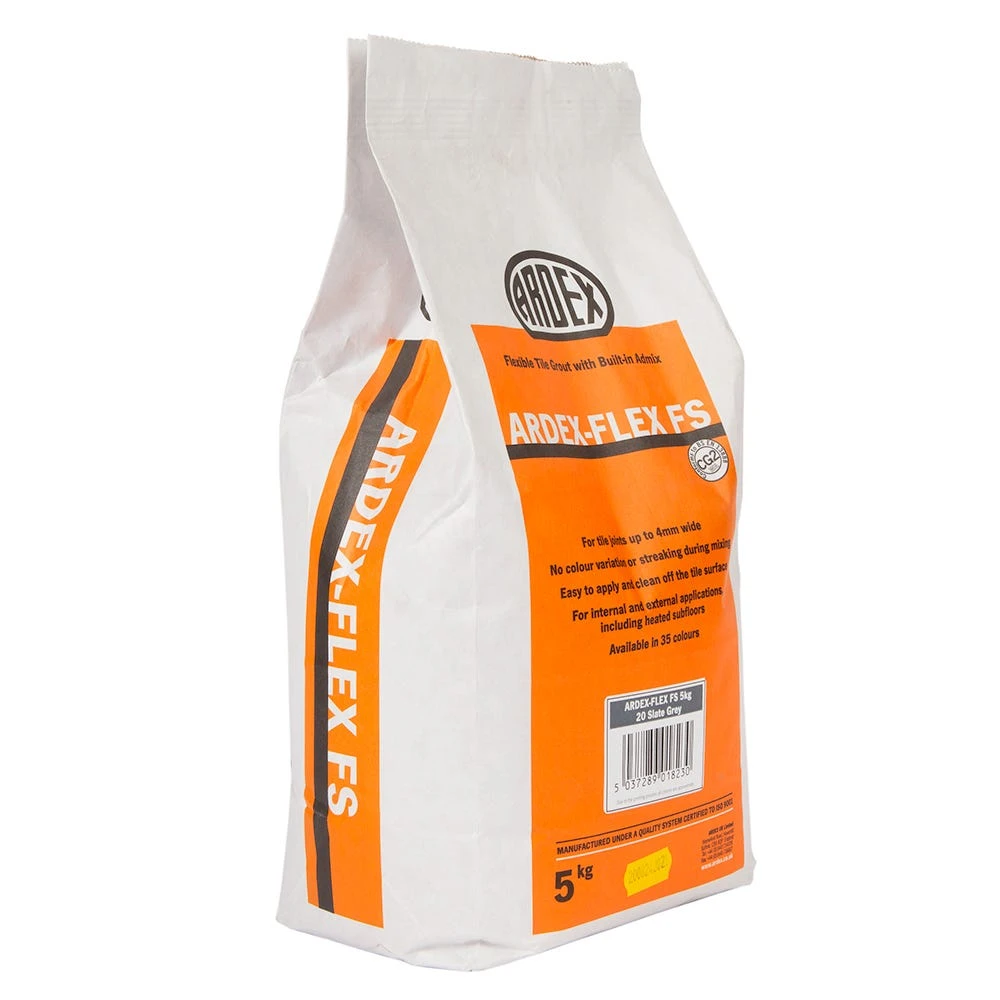 Ardex Flex FS Slate Grey Tile Grout 5Kg 2 Ardex Flex FS Slate Grey Tile Grout 5Kg - Image 2