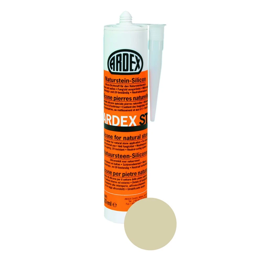 Ardex ST Floating Driftwood Silicone Sealant 310ml 1 Ardex ST Floating Driftwood Silicone Sealant 310ml