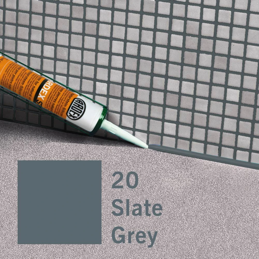 Ardex ST Slate Grey Silicone Sealant 310ml 2 Ardex ST Slate Grey Silicone Sealant 310ml - Image 2