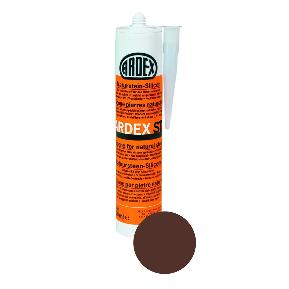 Ardex ST Coffee Bean Silicone Sealant 310ml 1 Ardex ST Coffee Bean Silicone Sealant 310ml