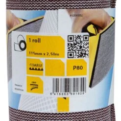 Mirka Abranet Sandpaper P80 2.5m Roll -Decor Pro Shop L063963 b 04 71fa