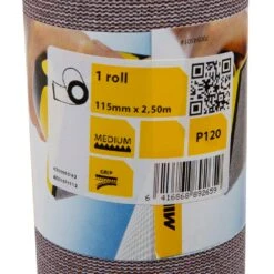 Mirka Abranet Sandpaper P120 2.5m Roll -Decor Pro Shop L063964 b 04 40a3
