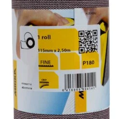 Mirka Abranet Sandpaper P180 2.5m Roll 7 Mirka Abranet Sandpaper P180 2.5m Roll -Decor Pro Shop L063965 b 04 380b