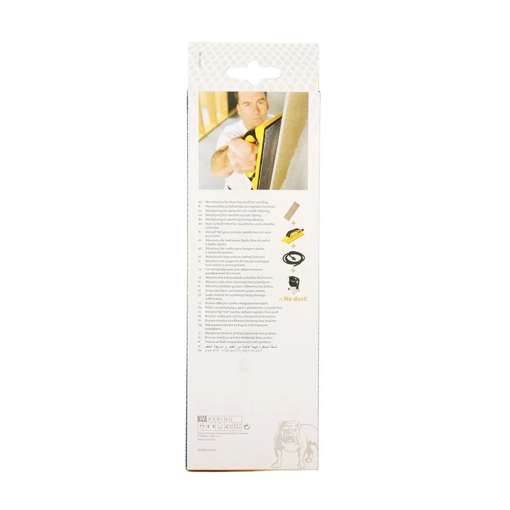Mirka Abranet Sanding Strips 80mm X 230mm P80 Pack Of 10 4 Mirka Abranet Sanding Strips 80mm X 230mm P80 Pack Of 10 - Image 4