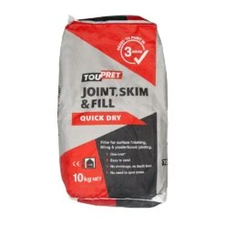 Toupret Joint Skim & Fill Quick Dry 10kg