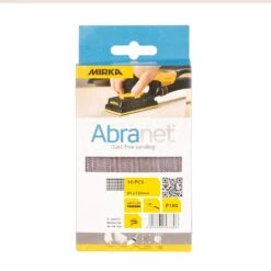 Mirka Abranet Sanding Sheets 81mm X 133mm P180 Pack Of 10 6 Mirka Abranet Sanding Sheets 81mm X 133mm P180 Pack Of 10 -Decor Pro Shop L067123 b 192d