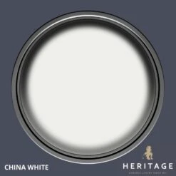 Dulux Heritage Eggshell China White 2.5L -Decor Pro Shop L067482 b 03 633b