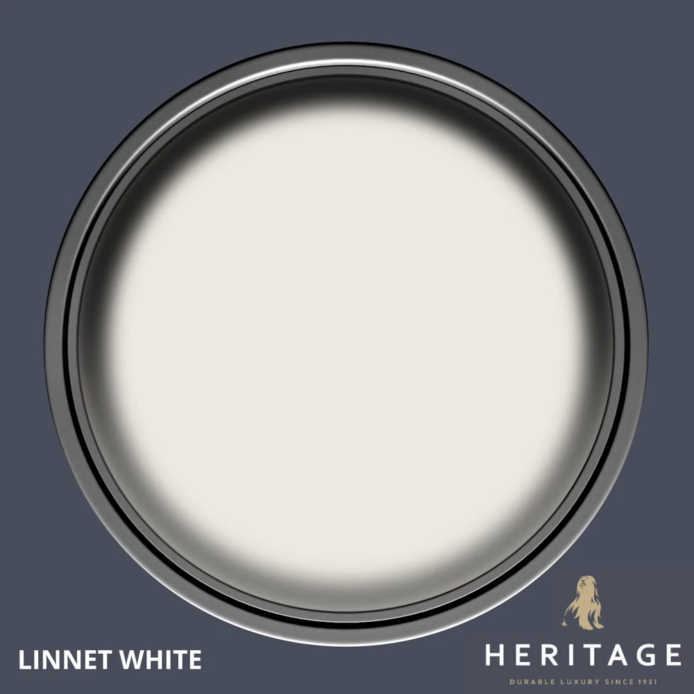 Dulux Heritage Eggshell Linnet White 2.5L 2 Dulux Heritage Eggshell Linnet White 2.5L - Image 2