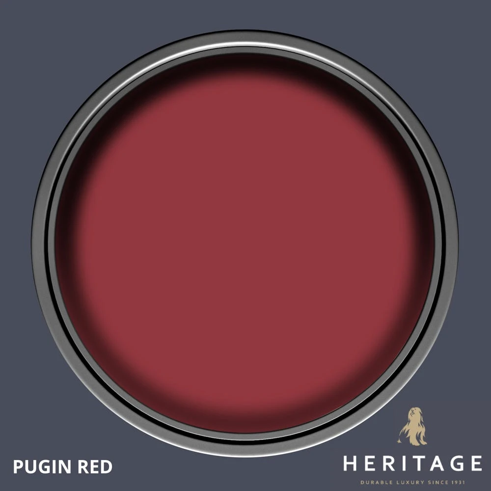 Dulux Heritage Eggshell Pugin Red 2.5L 2 Dulux Heritage Eggshell Pugin Red 2.5L - Image 2