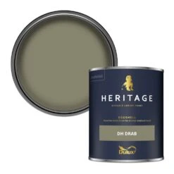 Dulux Heritage Eggshell DH Drab 750ml