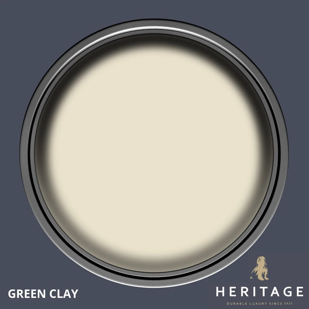 Dulux Heritage Eggshell Green Clay 750ml 2 Dulux Heritage Eggshell Green Clay 750ml - Image 2