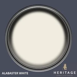 Dulux Heritage Velvet Matt Alabaster White 5L -Decor Pro Shop L067691 b 03 9107
