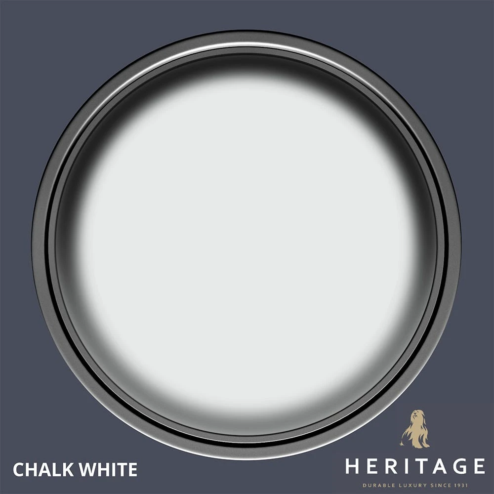 Dulux Heritage Velvet Matt Chalk White 5L 3 Dulux Heritage Velvet Matt Chalk White 5L - Image 3
