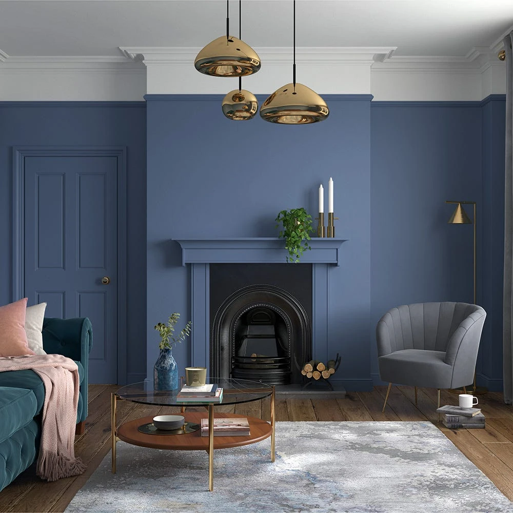 Dulux Heritage Velvet Matt DH Indigo 5L 4 Dulux Heritage Velvet Matt DH Indigo 5L - Image 4