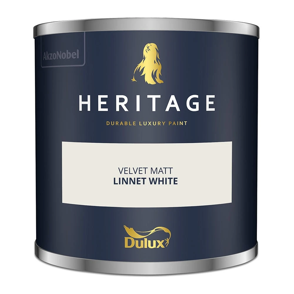 Dulux Heritage Velvet Matt Linnet White 5L 2 Dulux Heritage Velvet Matt Linnet White 5L - Image 2