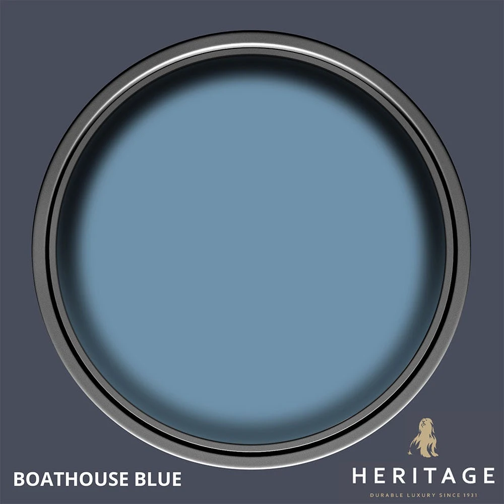 Dulux Heritage Velvet Matt Boathouse Blue 2.5L 3 Dulux Heritage Velvet Matt Boathouse Blue 2.5L - Image 3