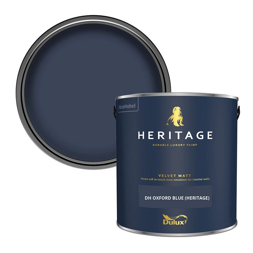 Dulux Heritage Velvet Matt DH Oxford Blue 2.5L 1 Dulux Heritage Velvet Matt DH Oxford Blue 2.5L