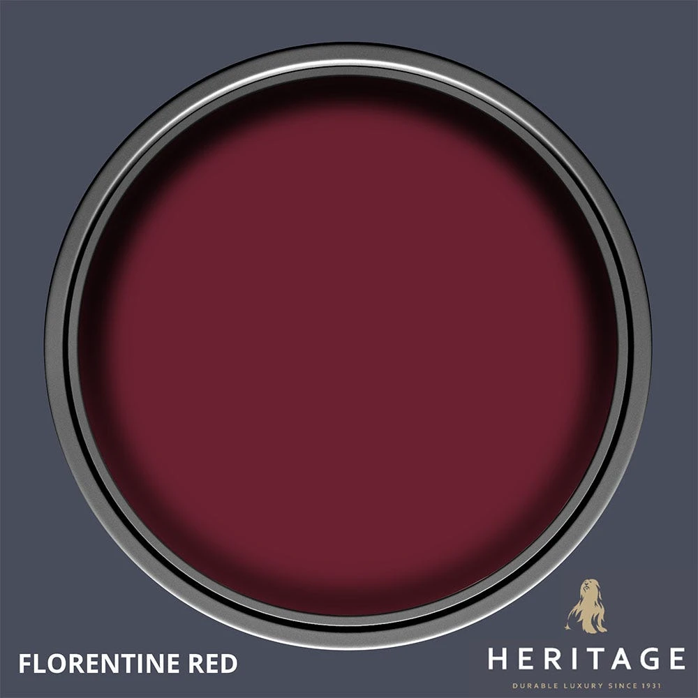 Dulux Heritage Velvet Matt Florentine Red 2.5L 3 Dulux Heritage Velvet Matt Florentine Red 2.5L - Image 3