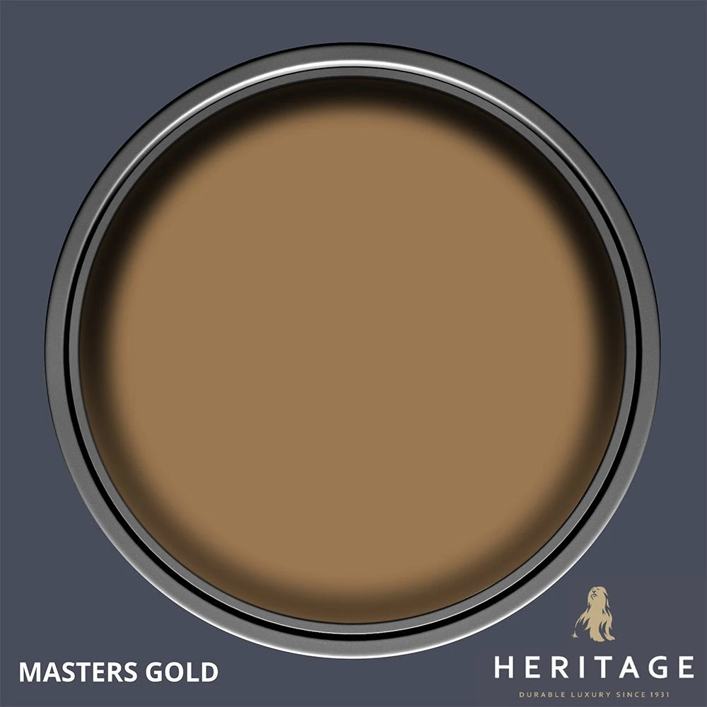 Dulux Heritage Velvet Matt Masters Gold 2.5L 3 Dulux Heritage Velvet Matt Masters Gold 2.5L - Image 3