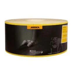 Mirka Yellow Hiomant Sandpaper P80 100mm X 50m Roll