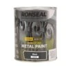 Ronseal Direct To Metal Black Satin 750ml