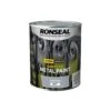 Ronseal Direct To Metal Paint Steel Grey Matt 750ml