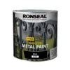 Ronseal Direct To Metal Paint Black Gloss 2.5L
