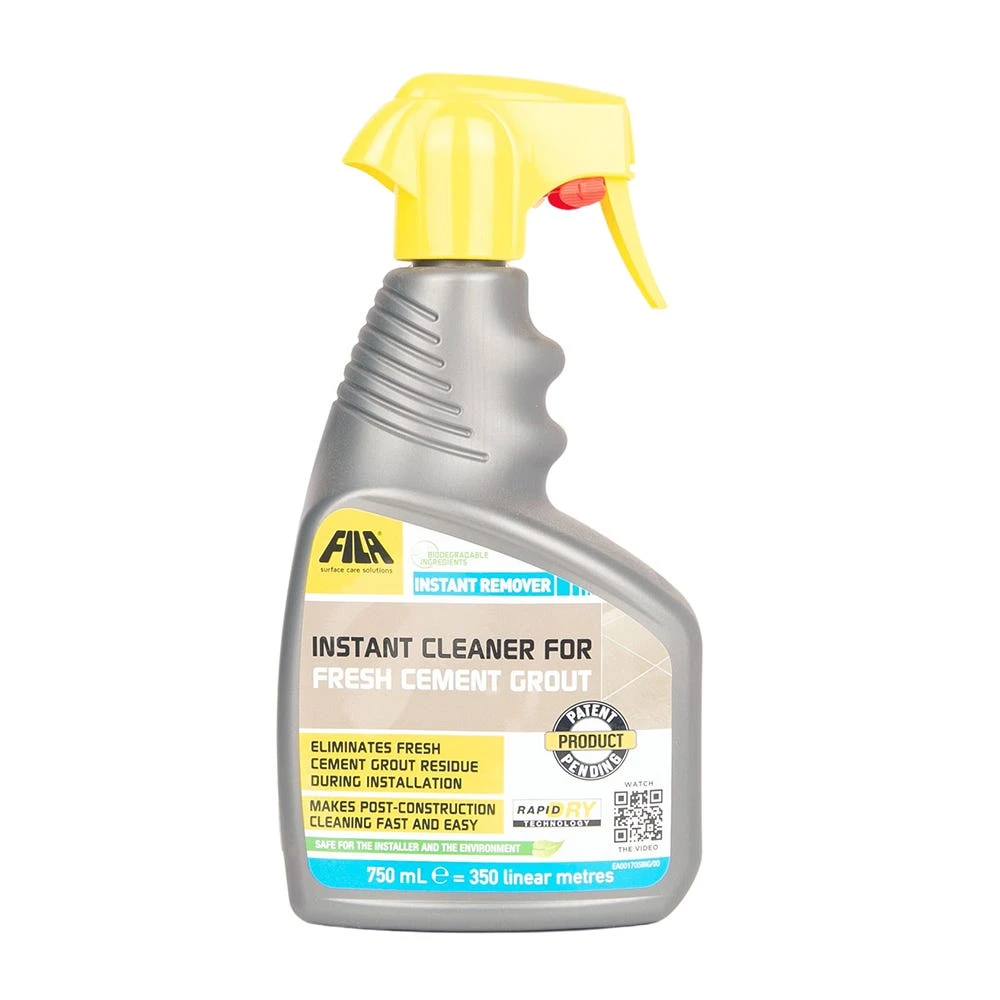 Fila Instant Remover For Fresh Cement Grout 750ml 1 Fila Instant Remover For Fresh Cement Grout 750ml