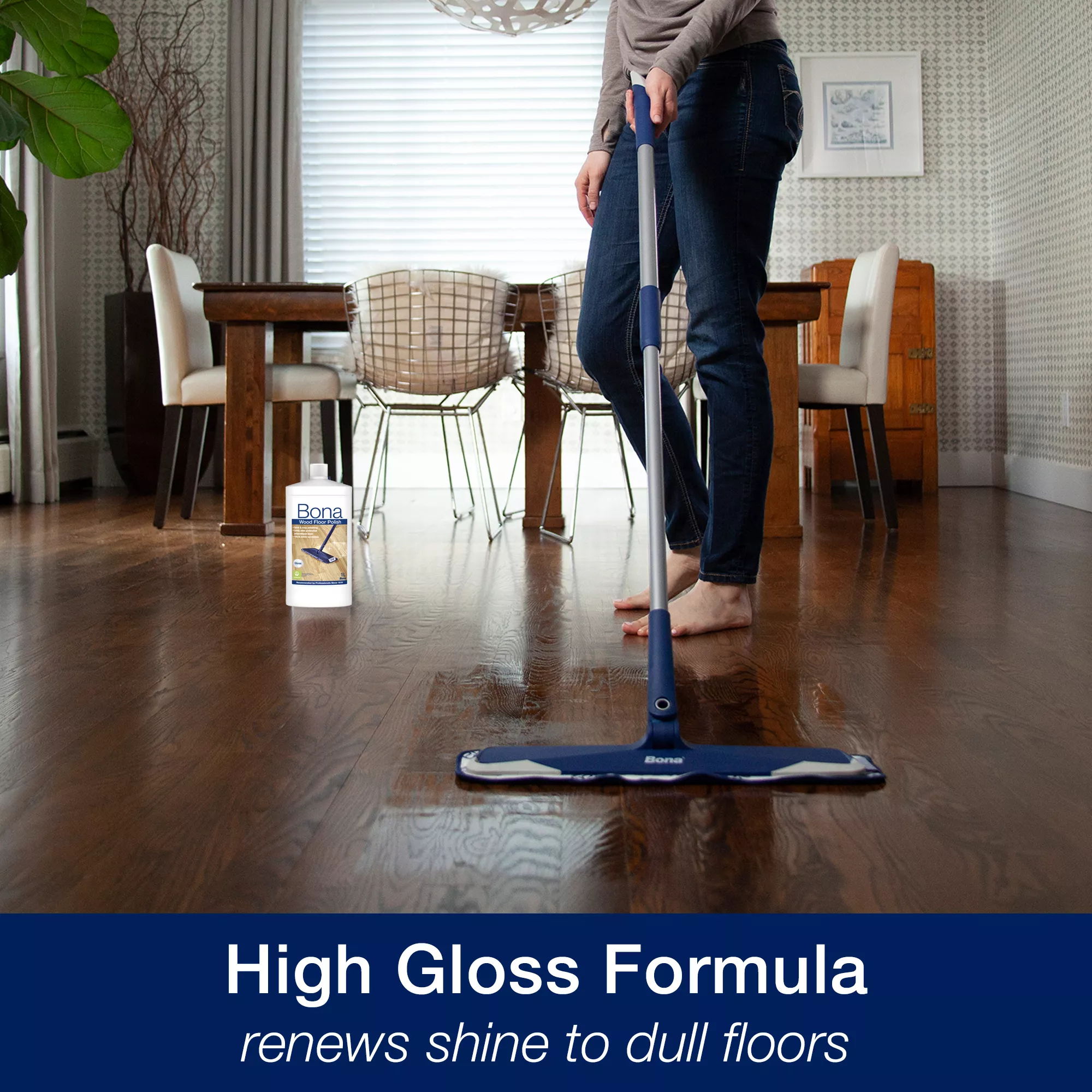 Bona Wood Floor Polish, 1L Bottle 2 Bona Wood Floor Polish, 1L Bottle - Image 2