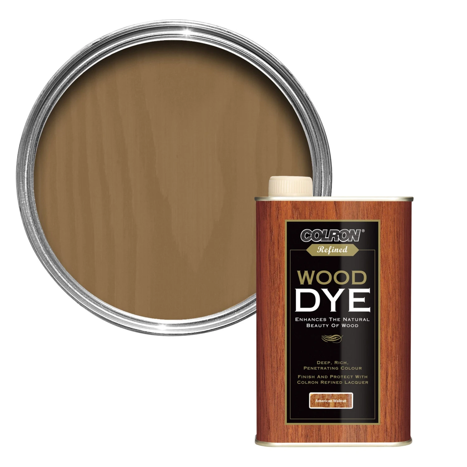 Decor Pro Shop -Decor Pro Shop colron refined american walnut wood dye 0 25l5010214868957 02c bq scaled