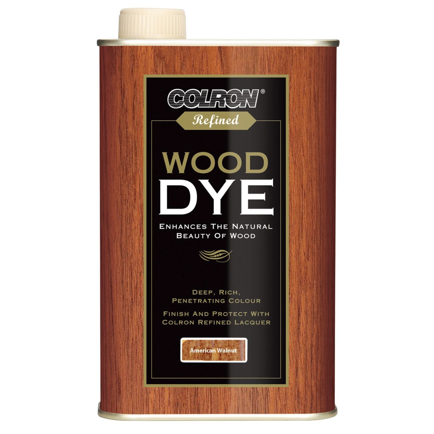 Colron Refined American Walnut Wood Dye, 0.25L 2 Colron Refined American Walnut Wood Dye, 0.25L - Image 2