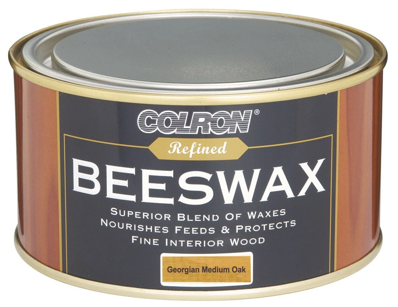 Colron Refined Georgian Medium Oak Matt Furniture Wax Beeswax, 0.4L 1 Colron Refined Georgian Medium Oak Matt Furniture Wax Beeswax, 0.4L