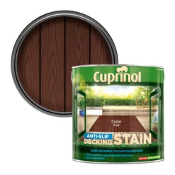 Cuprinol Cedar Fall Matt Decking Wood Stain, 2.5L