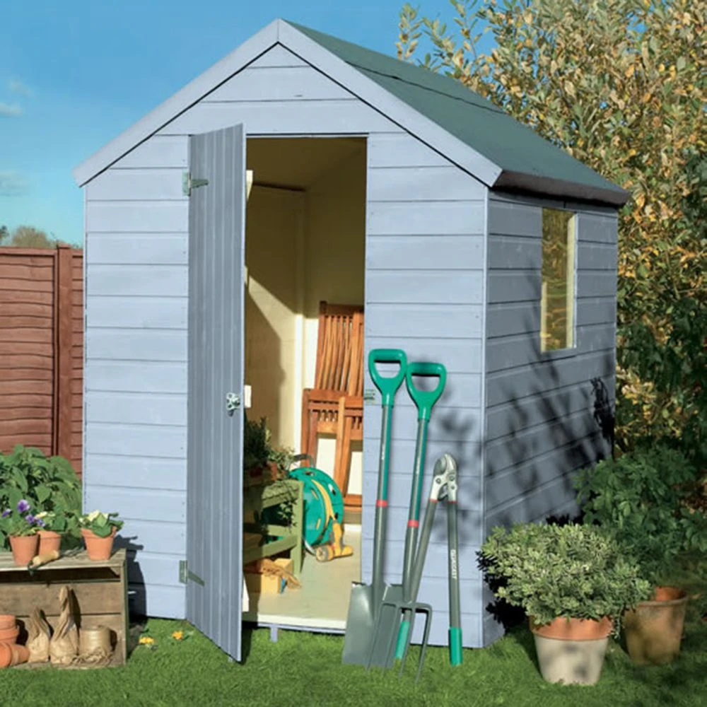 Cuprinol Garden Shades Coastal Mist Matt Multi-surface Exterior Wood Paint, 1L 4 Cuprinol Garden Shades Coastal Mist Matt Multi-surface Exterior Wood Paint, 1L - Image 4