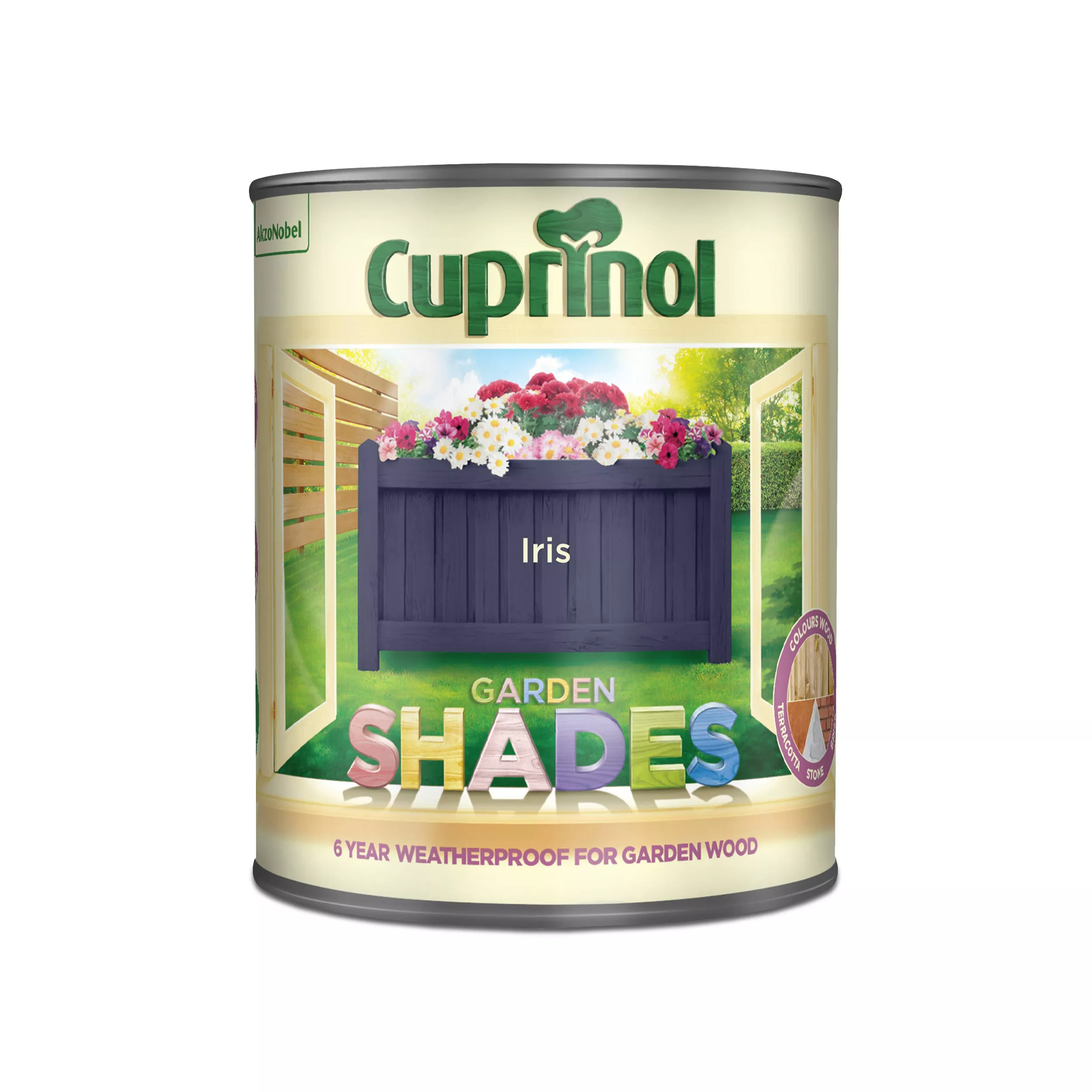 Cuprinol Garden Shades Iris Matt Multi-surface Exterior Wood Paint, 1L 2 Cuprinol Garden Shades Iris Matt Multi-surface Exterior Wood Paint, 1L - Image 2