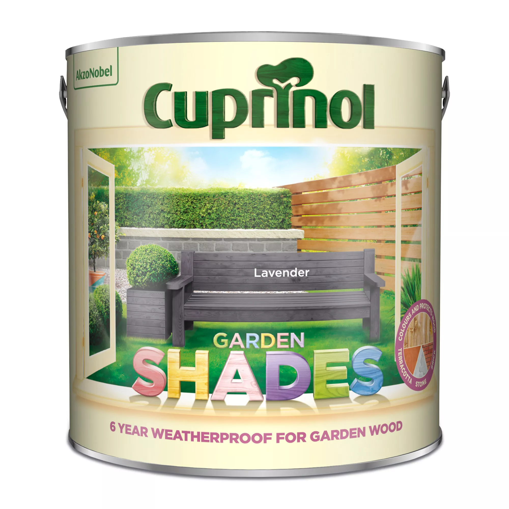 Cuprinol Garden Shades Lavender Matt Multi-surface Exterior Wood Paint, 2.5L 2 Cuprinol Garden Shades Lavender Matt Multi-surface Exterior Wood Paint, 2.5L - Image 2