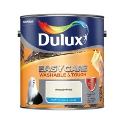 Dulux Easycare Almond White Matt Emulsion Paint, 2.5L -Decor Pro Shop dulux easycare almond white matt emulsion paint 2 5l5010212623862 08c bq