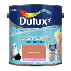 Dulux Easycare Bathroom Frosted Papaya Soft Sheen Wall Paint, 2.5L 8 Dulux Easycare Bathroom Frosted Papaya Soft Sheen Wall Paint, 2.5L -Decor Pro Shop dulux easycare bathroom frosted papaya soft sheen wall paint 2 5l5010212668627 08c bq
