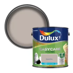 Dulux Easycare Kitchen Pressed Putty Matt Wall Paint, 2.5L