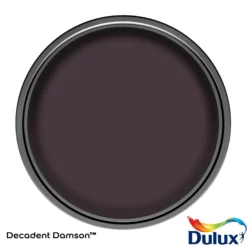 Dulux Easycare Washable & Tough Decadent Damson Matt Wall Paint, 2.5L -Decor Pro Shop dulux easycare washable tough decadent damson matt wall paint 2 5l5010212658628 12c bq