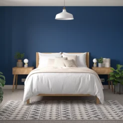 Dulux Easycare Washable & Tough Sapphire Salute Matt Wall Paint, 5L -Decor Pro Shop dulux easycare washable tough sapphire salute matt wall paint 5l5010212659472 08i bq