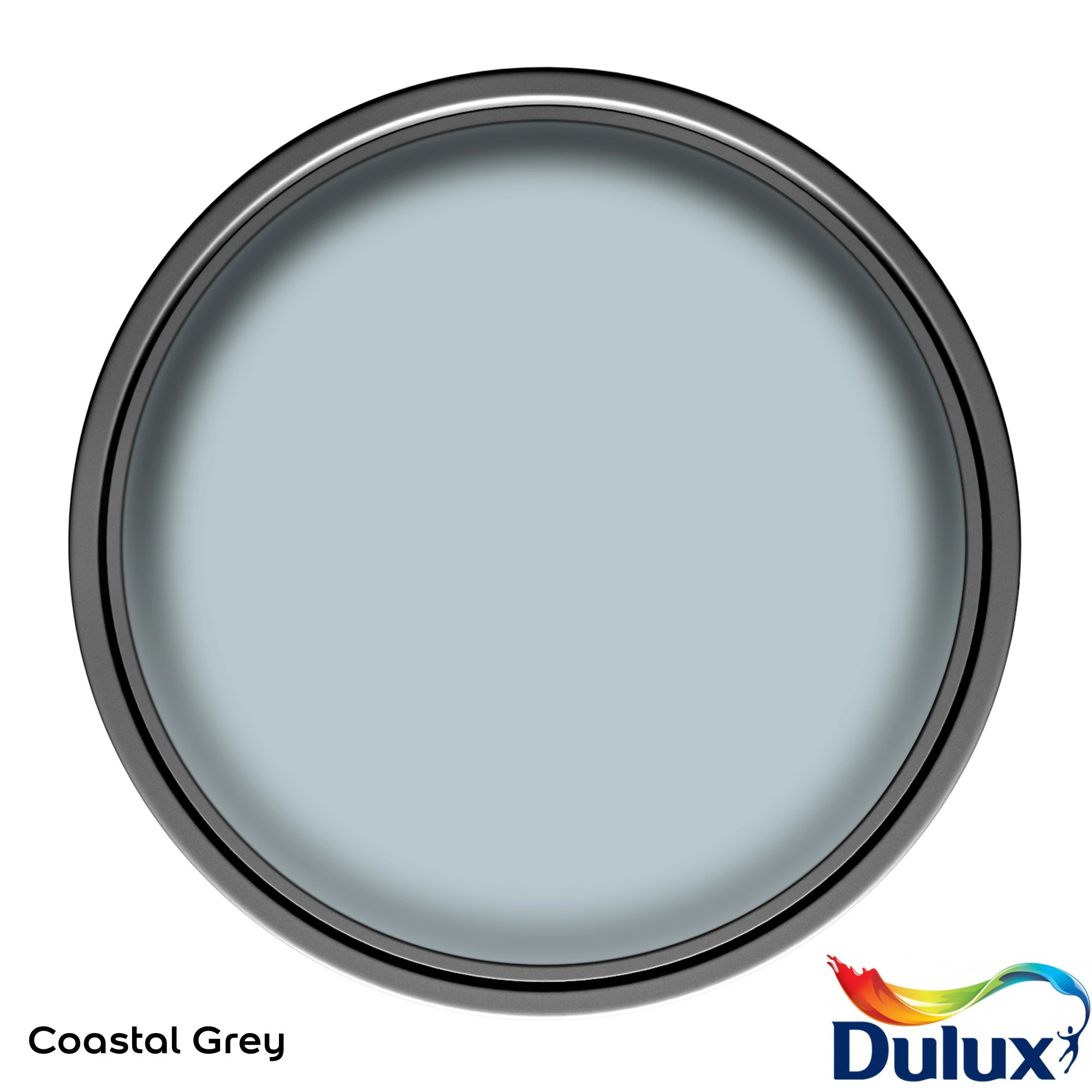 Dulux Simply Refresh One Coat Coastal Grey Matt Wall Paint, 2.5L 3 Dulux Simply Refresh One Coat Coastal Grey Matt Wall Paint, 2.5L - Image 3